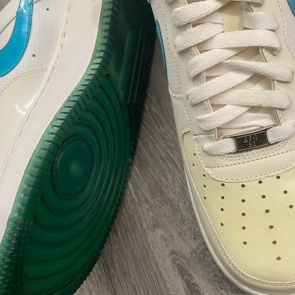 Off white , cream , blue , Green AF1 Low - Picture 15 of 15